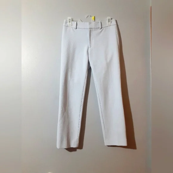 Club Monaco Light Blue Cropped Pants Pockets Women's Size 2 Preppy Beach - Picture 2 of 6
